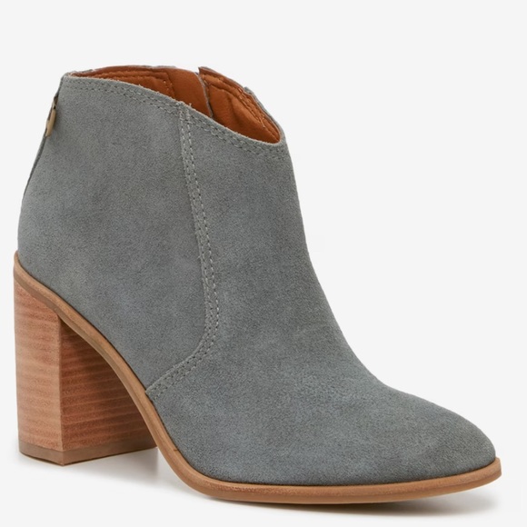 LUCK BRAND Pellyon Western Suede Leather Ankle Boots - Women’s Size 9.5 - New - Picture 1 of 9